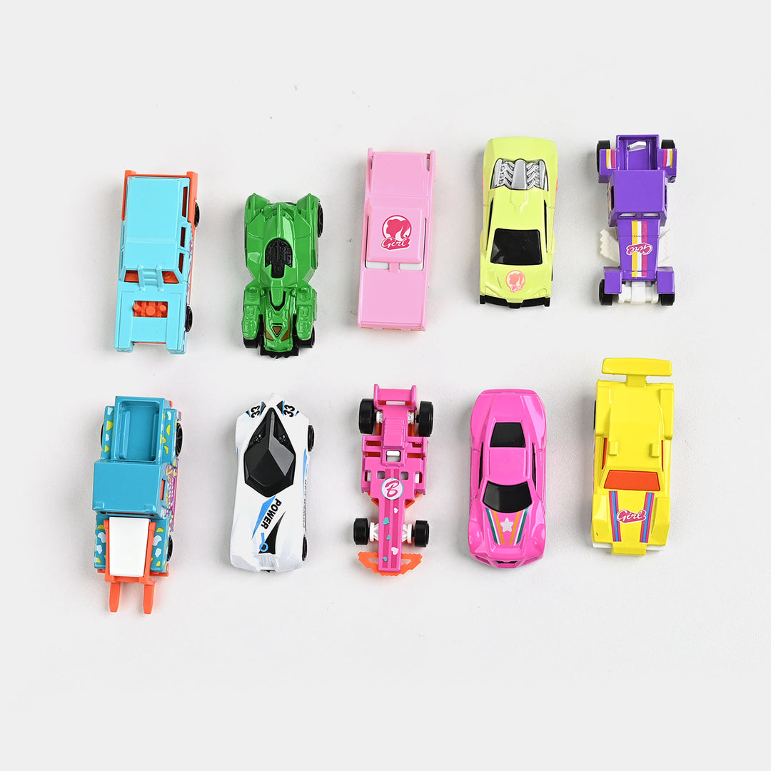 Mini Alloy Cars 10Pcs Set