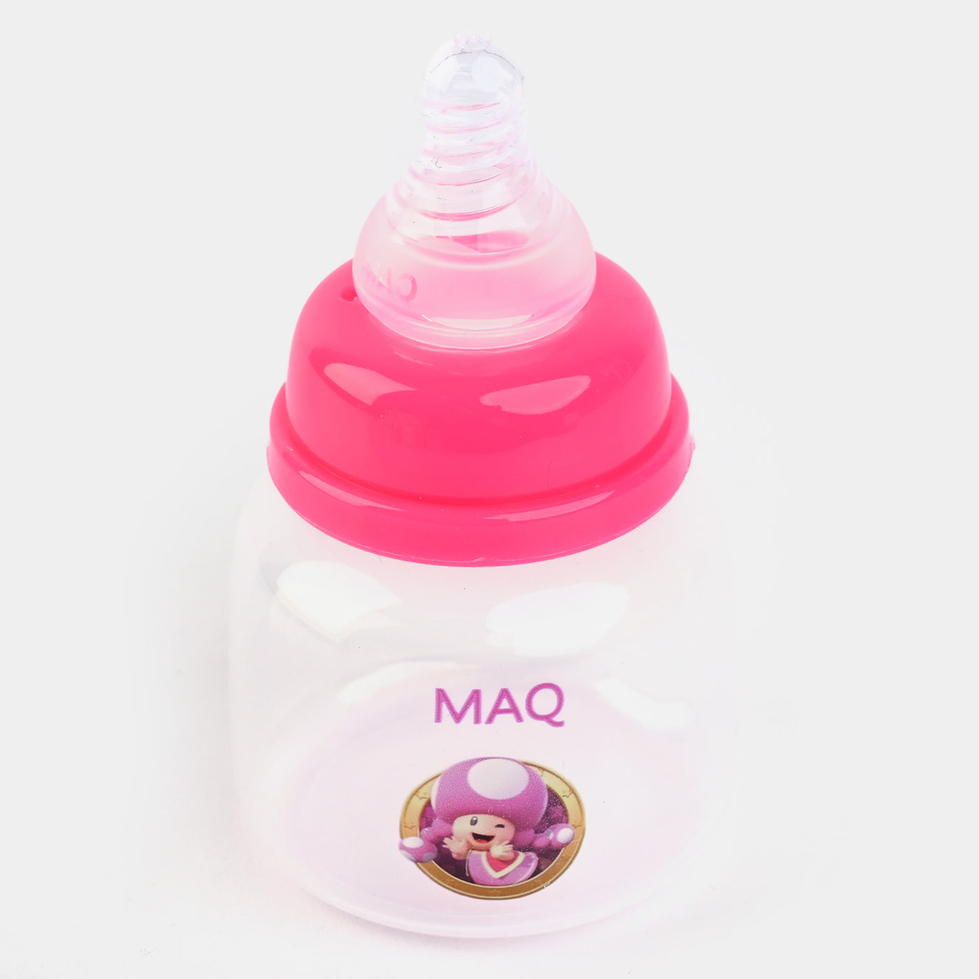 Mini 60ml Rattle Cap Baby Feeder Bottle-Pink