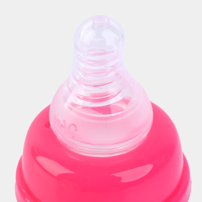 Mini 60ml Rattle Cap Baby Feeder Bottle-Pink