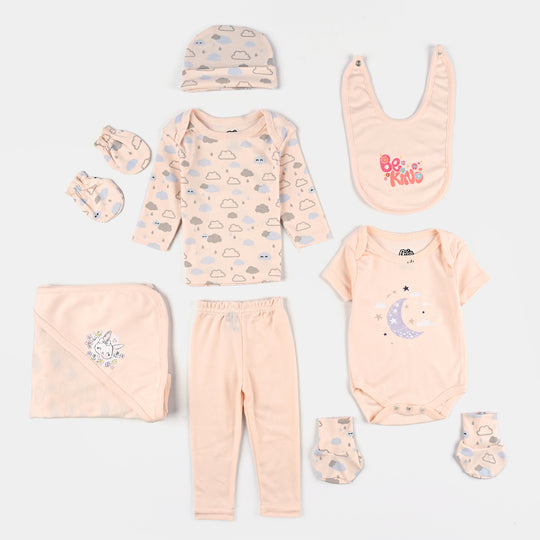 Baby Starter Set Pack Of 8Pcs | 0-3M