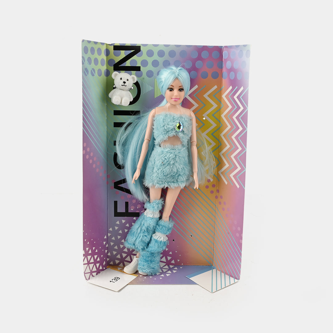 Fashion Doll Play Set – Movable Joints for Realistic Play