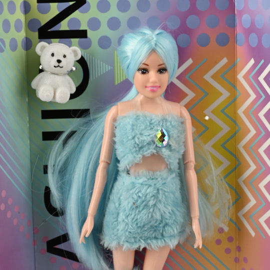 Fashion Doll Play Set – Movable Joints for Realistic Play