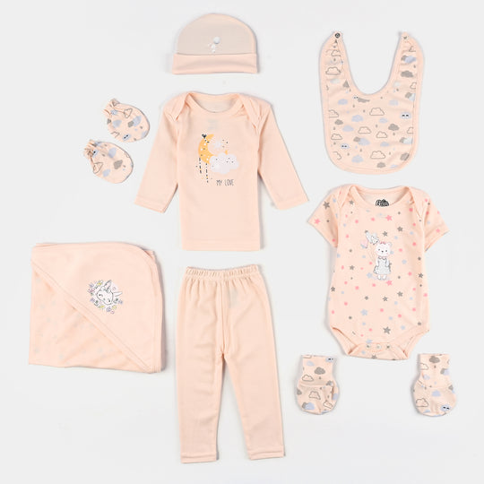 Baby Starter Set Pack Of 8Pcs | 0-3M