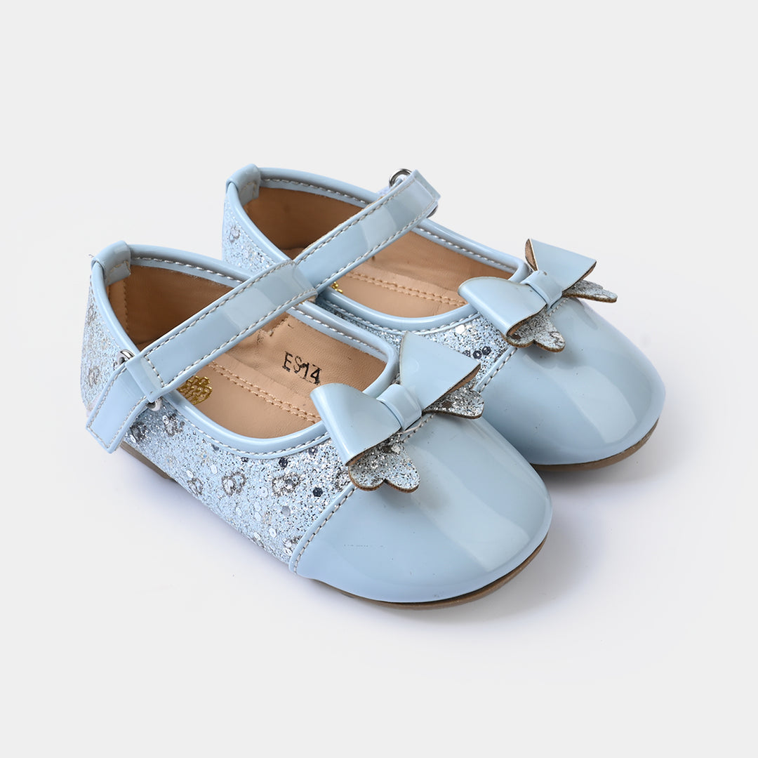 Girls Pumps ES-14-BLUE