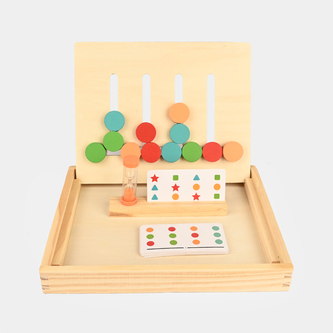 Wooden Four-Color Game for Kids