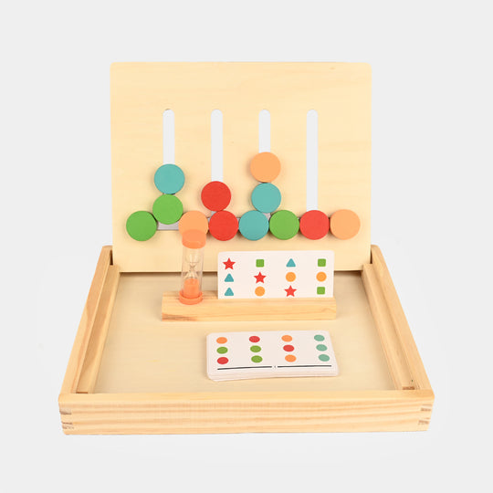 Wooden Four-Color Game for Kids