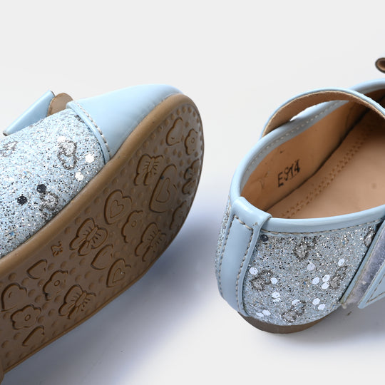 Girls Pumps ES-14-BLUE