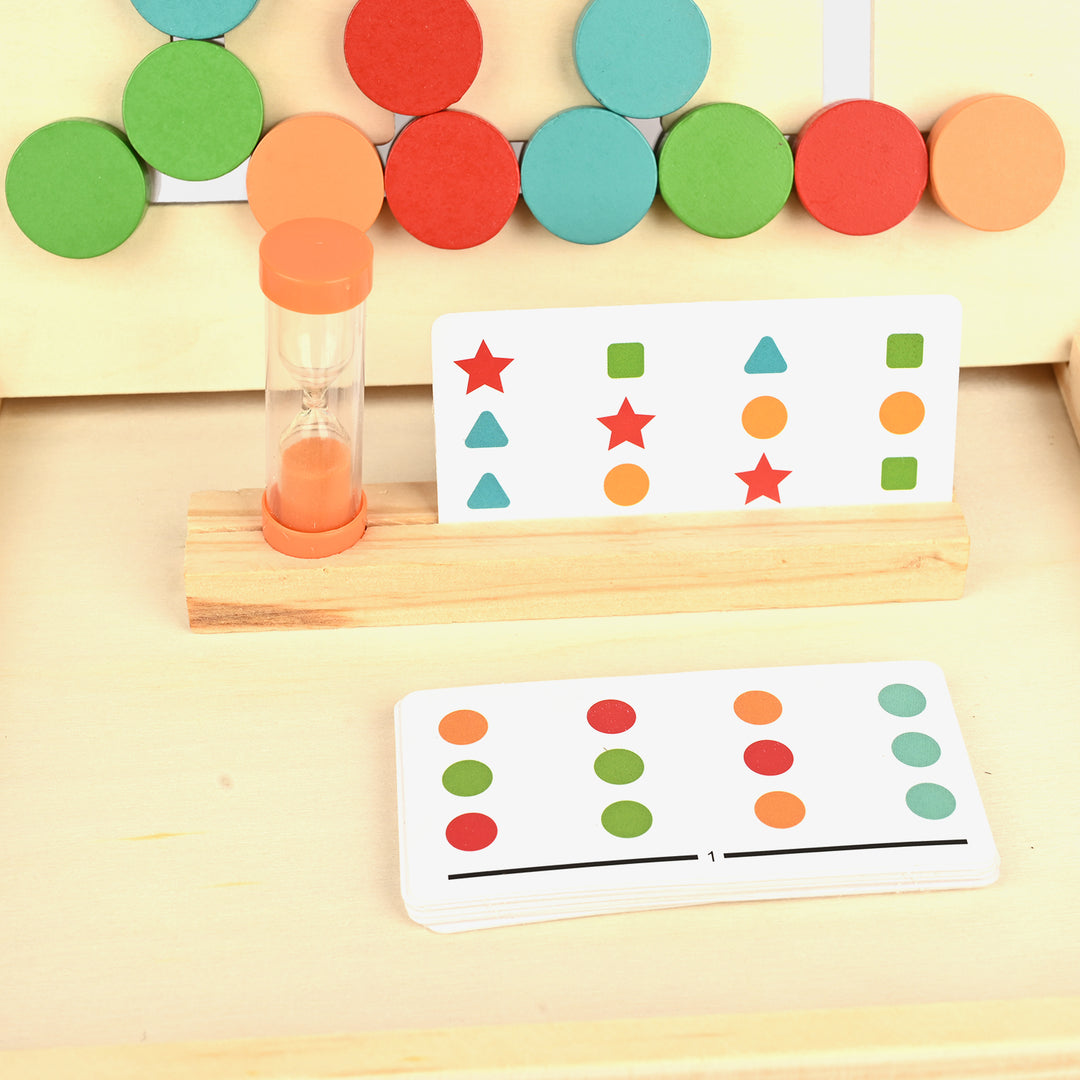 Wooden Four-Color Game for Kids