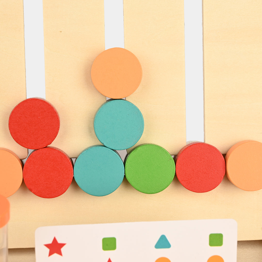 Wooden Four-Color Game for Kids