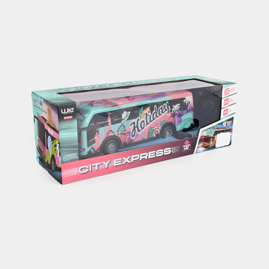 Remote Control City Express Bus for Kids