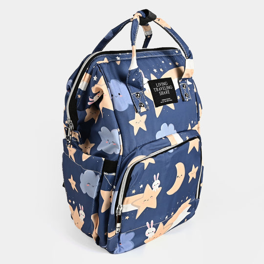 Baby Care Backpack Moons Stars