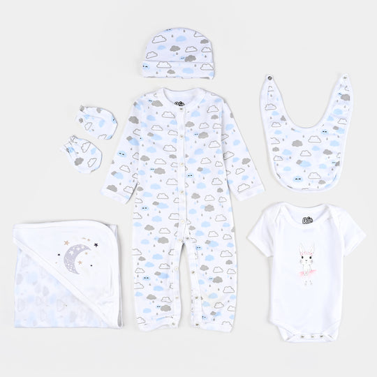 Baby Starter Set Pack Of 6Pcs | 0-3M
