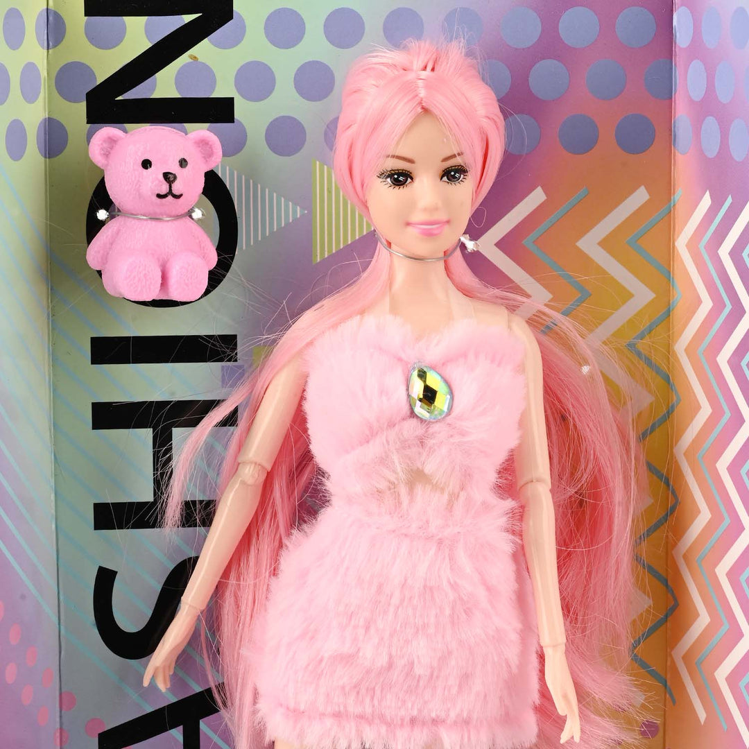 Fashion Doll Play Set – Movable Joints for Realistic Play