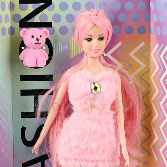 Fashion Doll Play Set – Movable Joints for Realistic Play