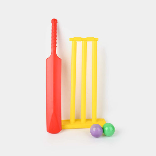 Kids Cricket Training Plastic Bat Ball Set