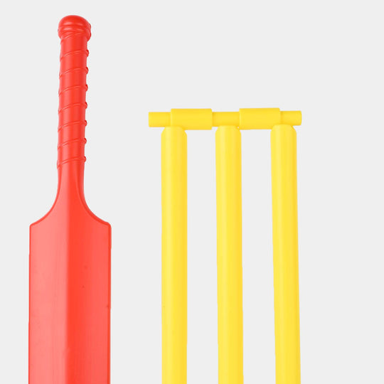 Kids Cricket Training Plastic Bat Ball Set