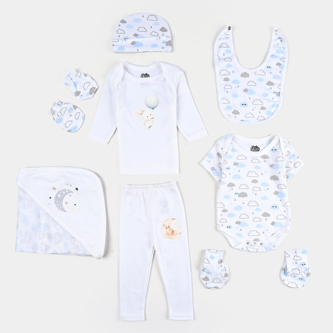 Baby Starter Set Pack Of 8Pcs | 0-3M