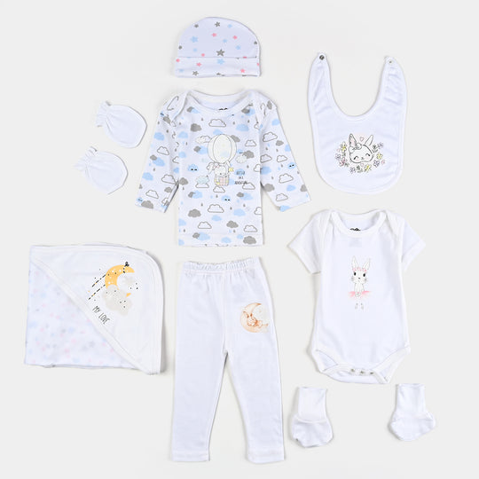 Baby Starter Set Pack Of 8Pcs | 0-3M