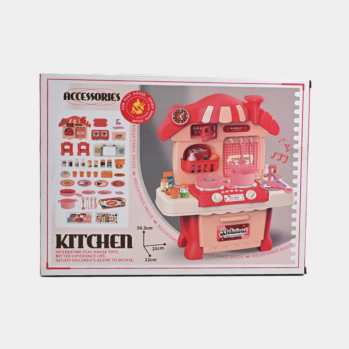 Kitchen Play Set With Light & Music