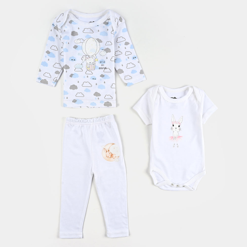 Baby Starter Set Pack Of 8Pcs | 0-3M