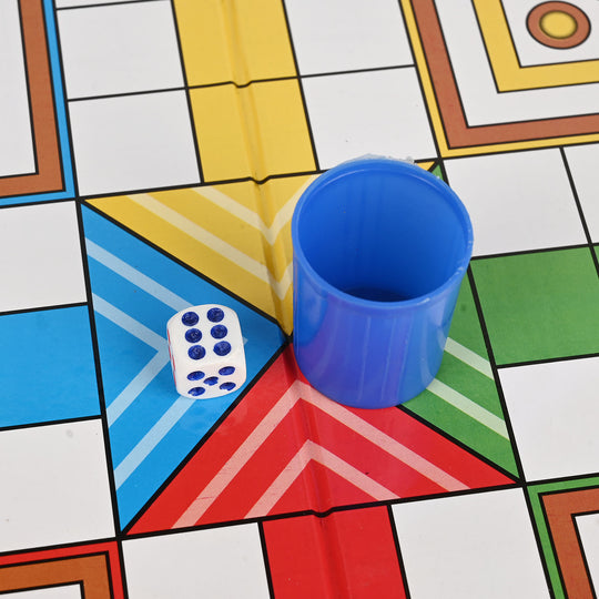 2-in-1 Monopoly + Ludo Board Game