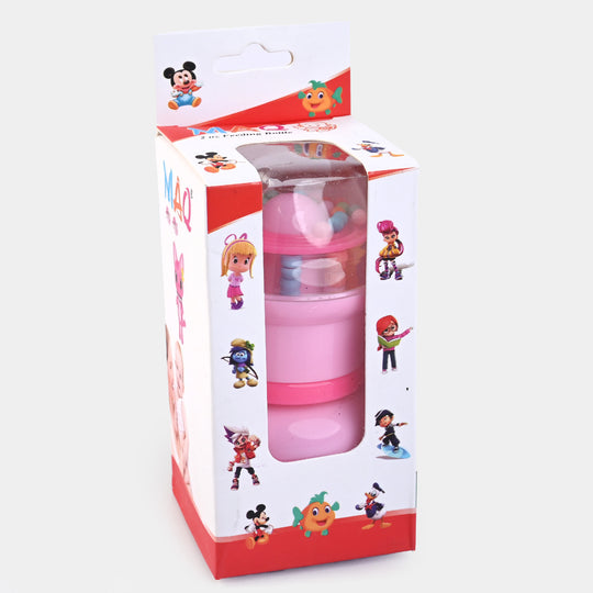 Mini 60ml Rattle Cap Baby Feeder Bottle