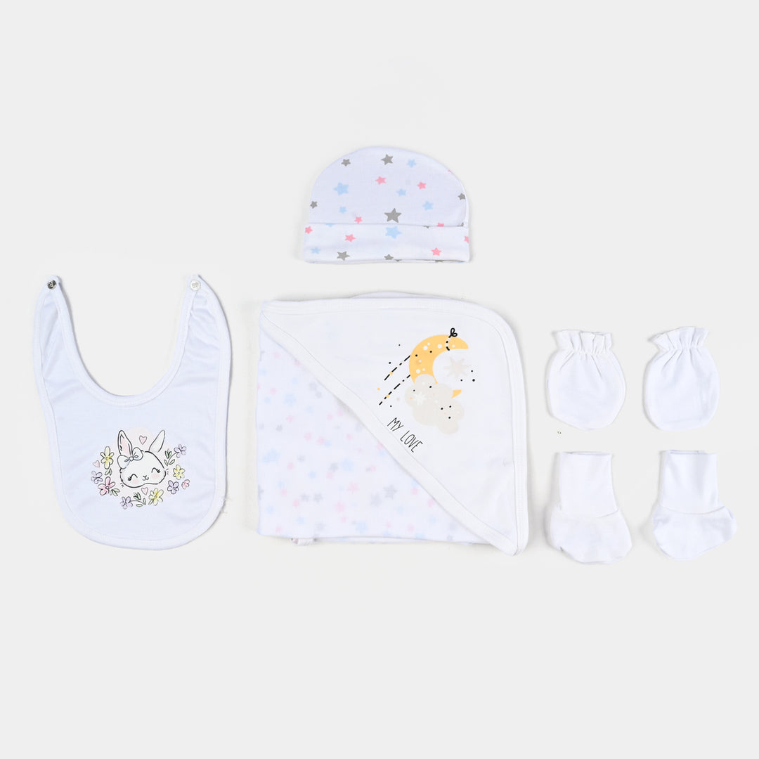 Baby Starter Set Pack Of 8Pcs | 0-3M