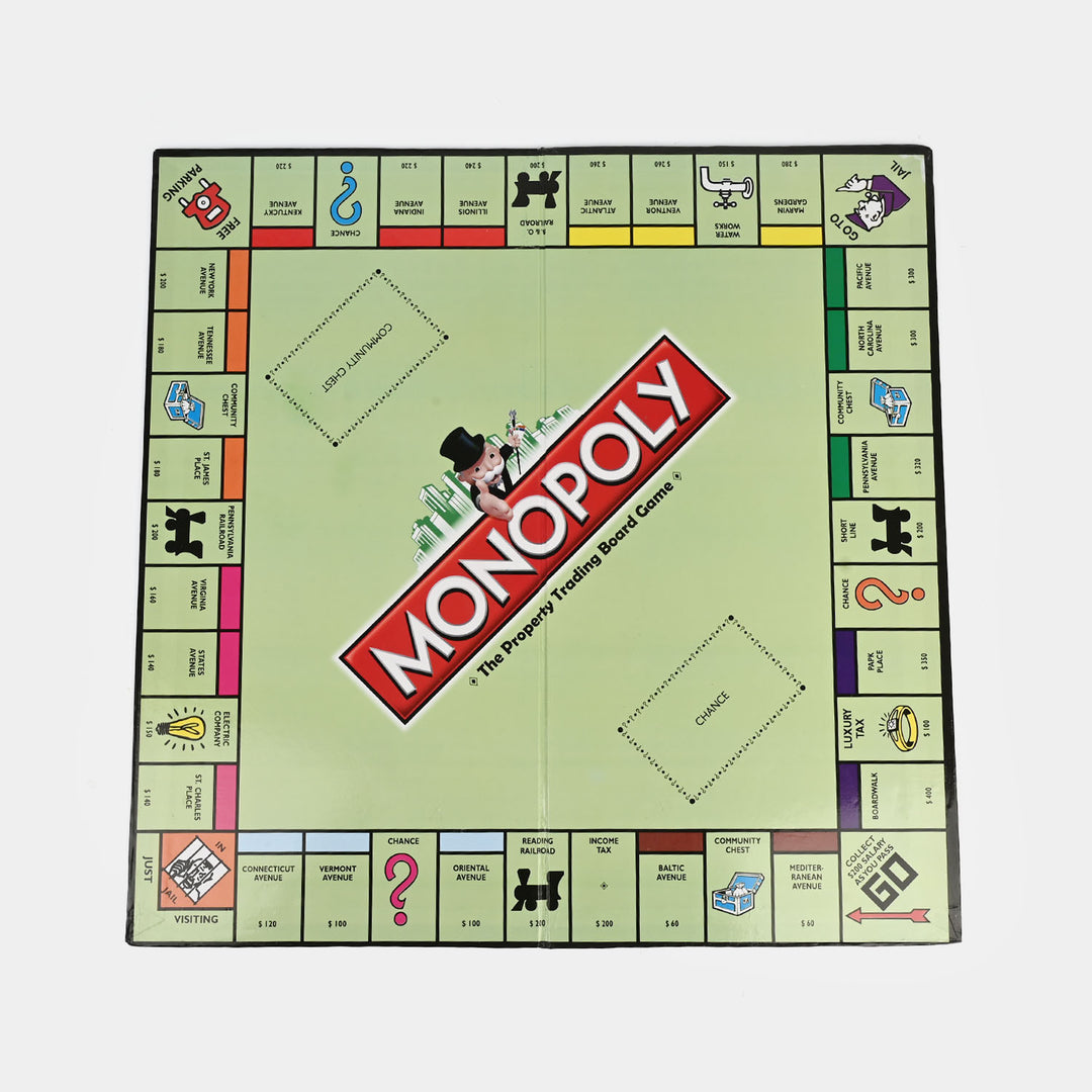 2-in-1 Monopoly + Ludo Board Game