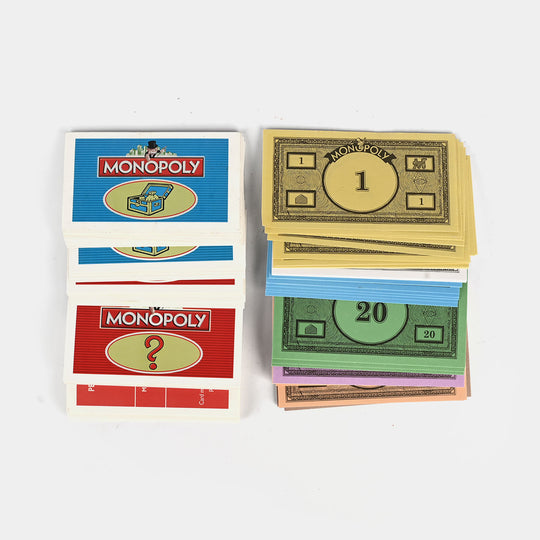 2-in-1 Monopoly + Ludo Board Game