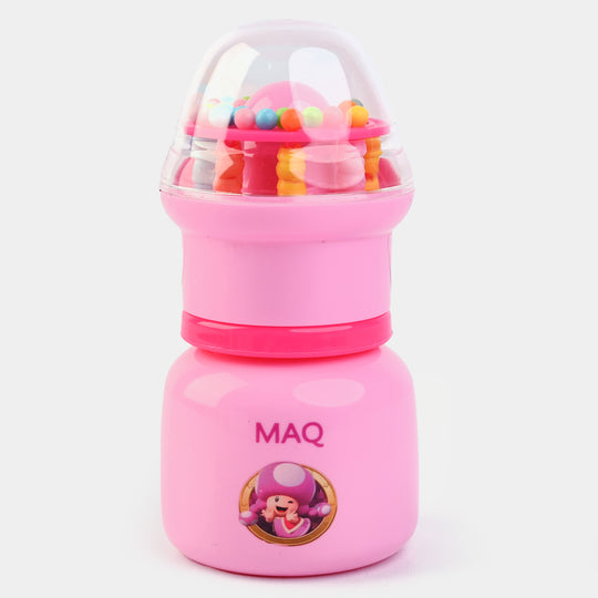 Mini 60ml Rattle Cap Baby Feeder Bottle