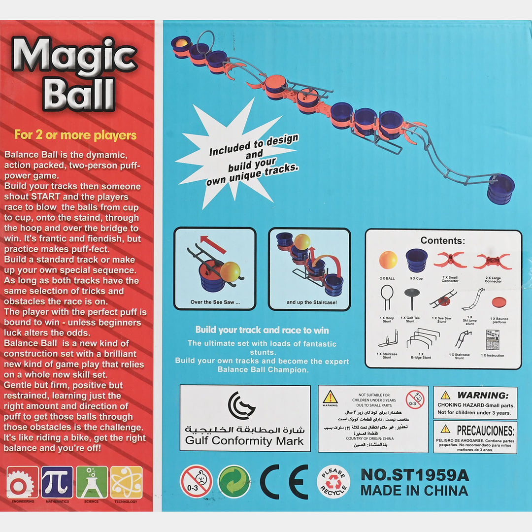Magic Ball Build Your Track and Race to Win | 33Pcs