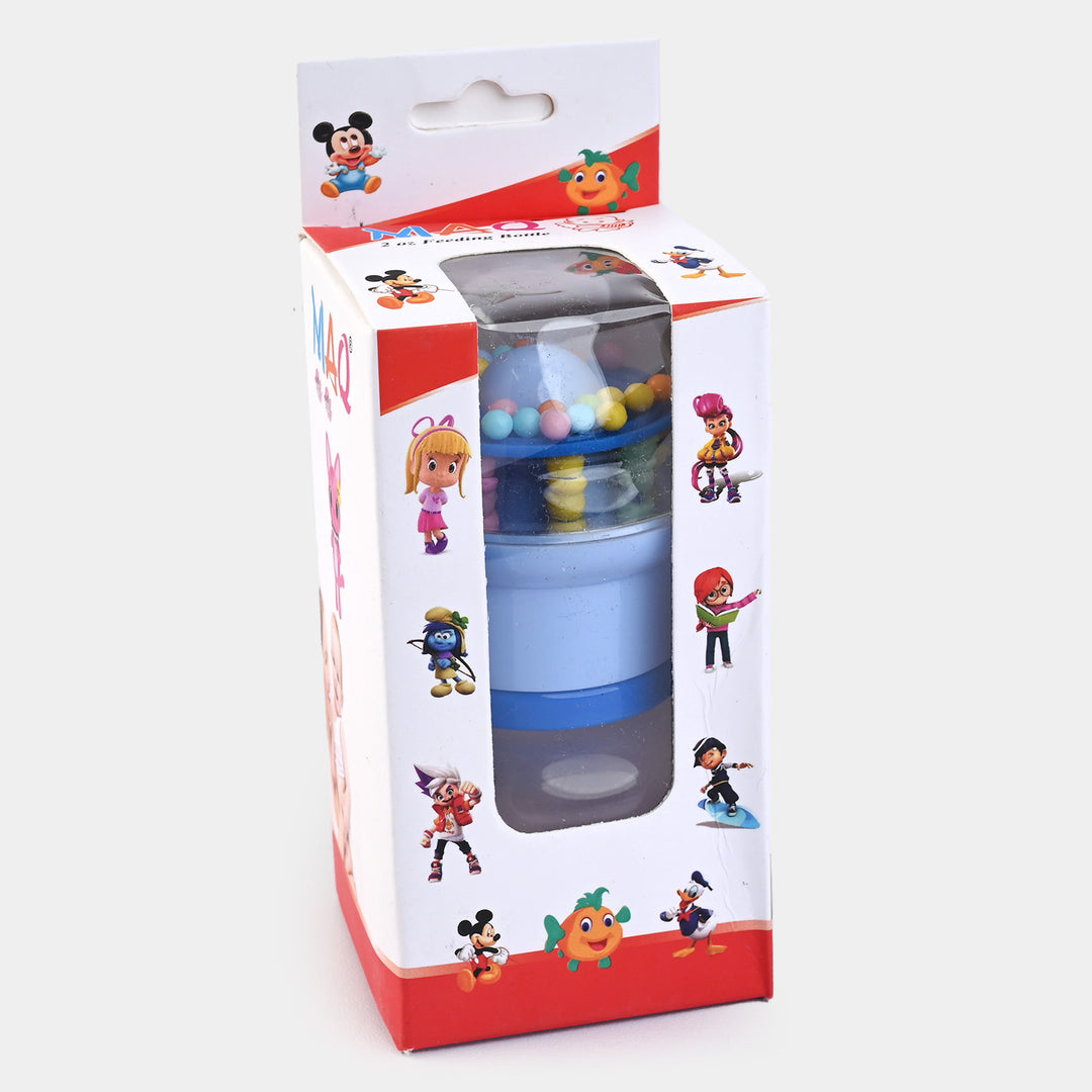 Mini 60ml Rattle Cap Baby Feeder Bottle