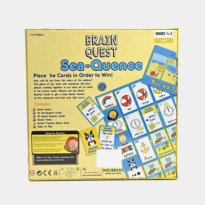 Brain Quest Logic Sea-Quence Fun Game