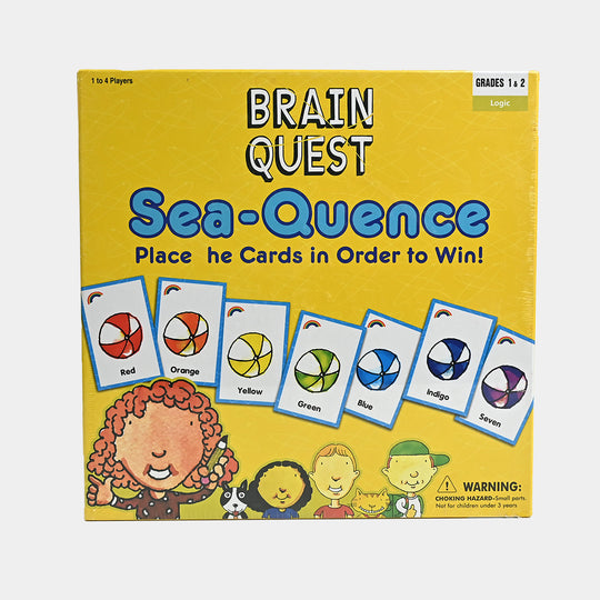 Brain Quest Logic Sea-Quence Fun Game