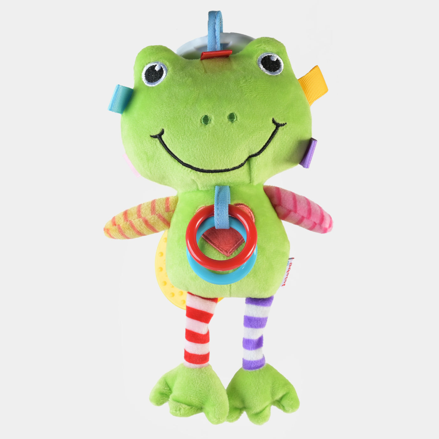 Baby Soft Teether Rattle-Frogs