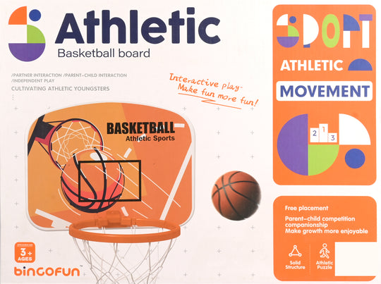Athletic Basketball Board Hanging Target Toy Set
