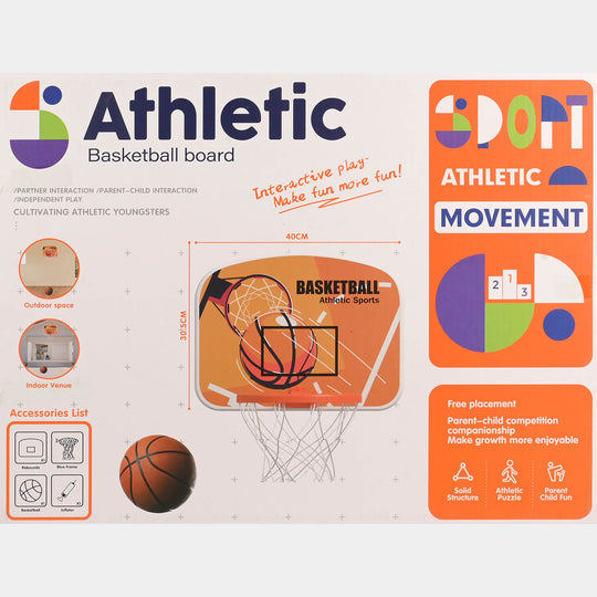 Athletic Basketball Board Hanging Target Toy Set