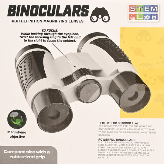 Kids Educational Binoculars 8x30