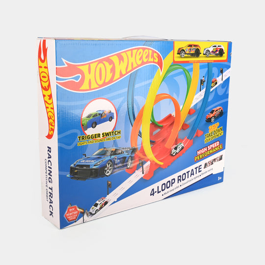 Racing Track High Speed Pullback Cars | 36Pcs