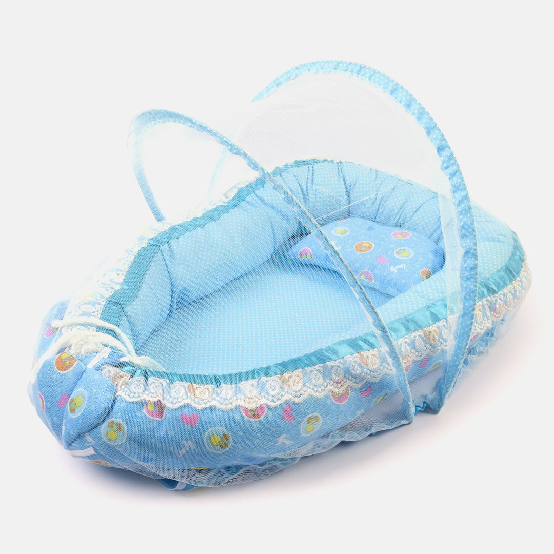 Baby Snuggle Bed Set 9pcs |  Blue