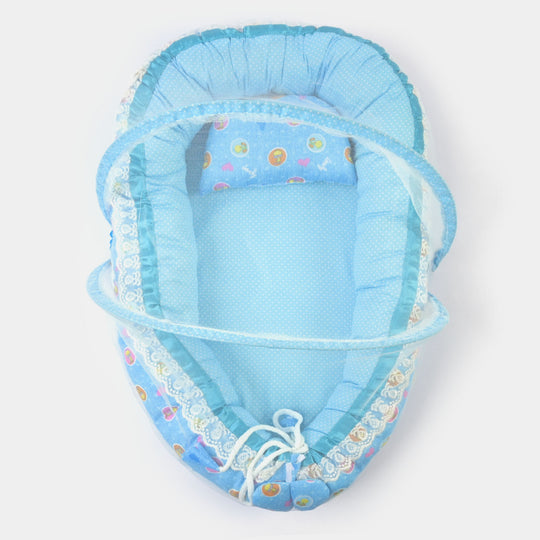 Baby Snuggle Bed Set 9pcs |  Blue