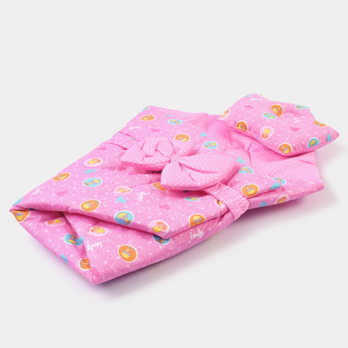 Baby Snuggle Bed Set 9pcs | Pink