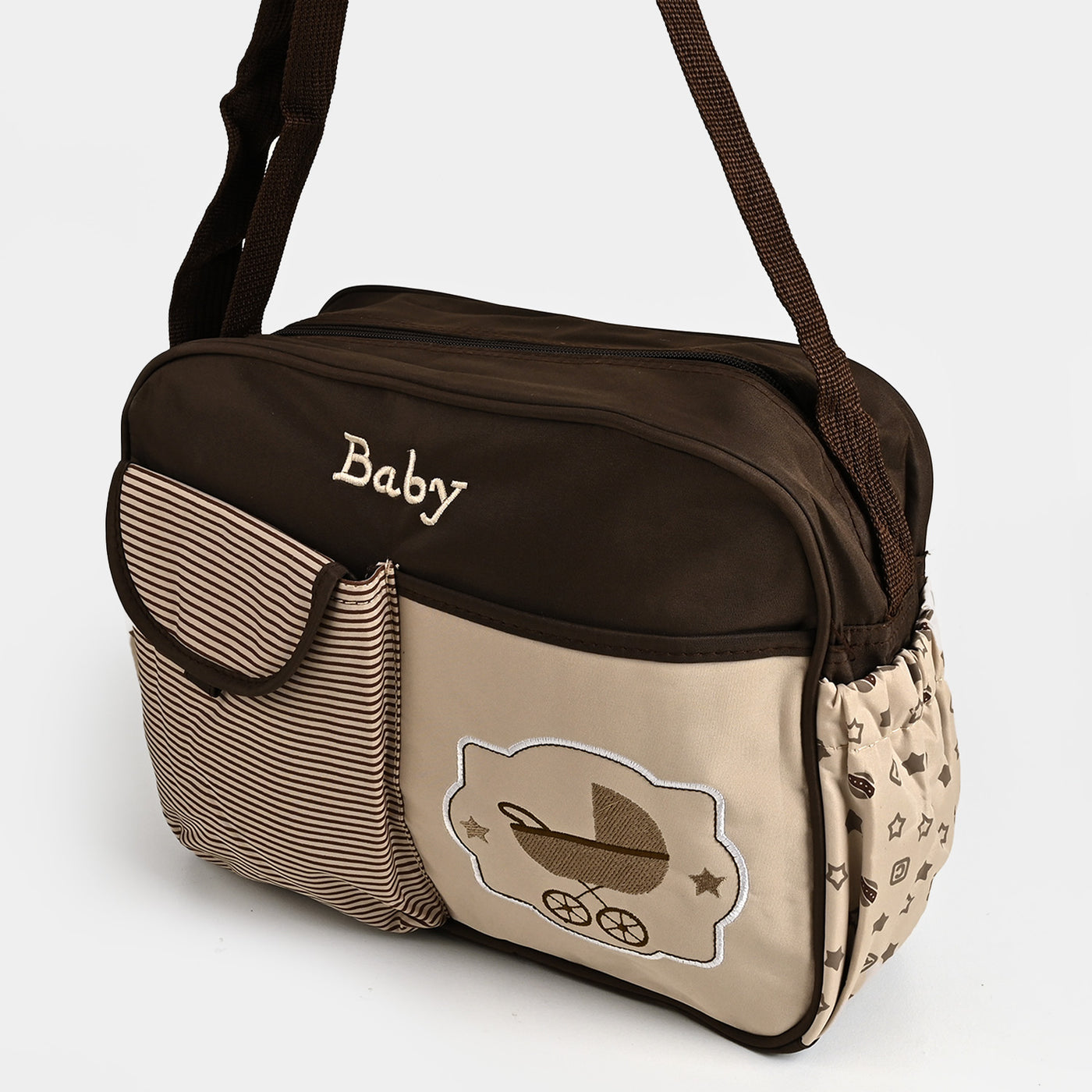 Baby Care Mother Bag Small | BROWN