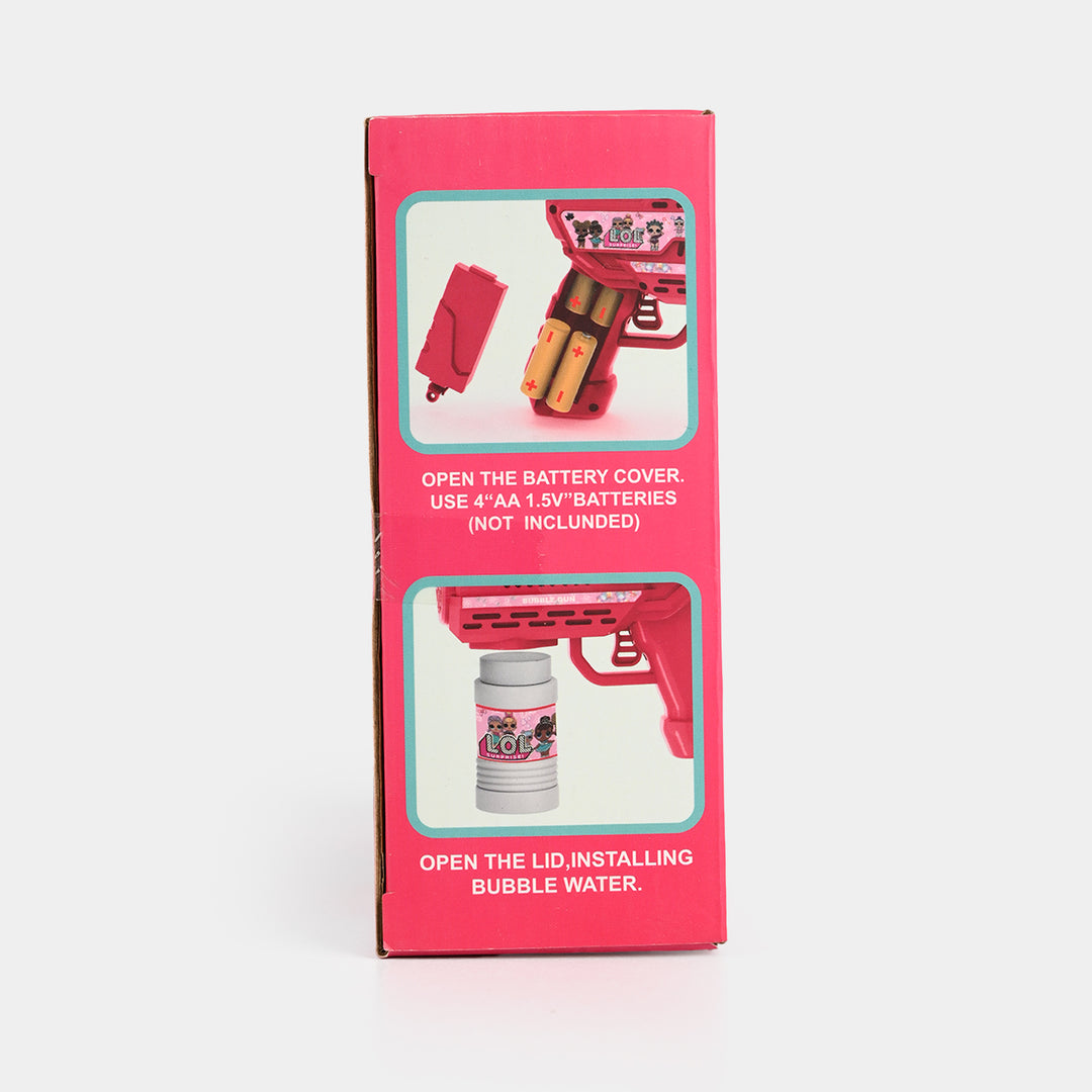 Automatic Electric Bubble Blaster with Lights