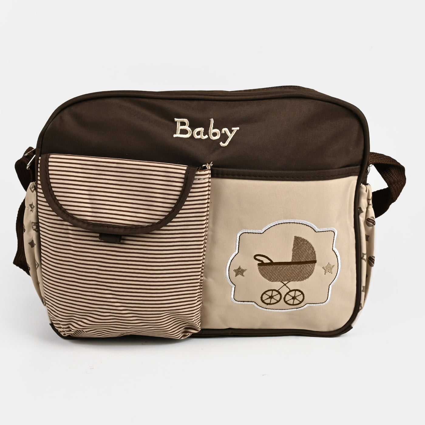 Baby Care Mother Bag Small | BROWN