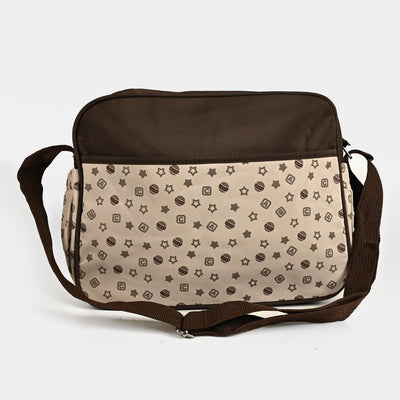 Baby Care Mother Bag Small | BROWN