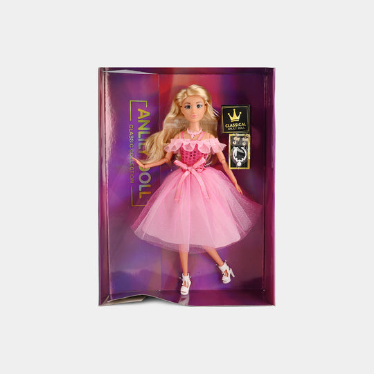 11.5" Lovely Fashion Doll with Accessories Set