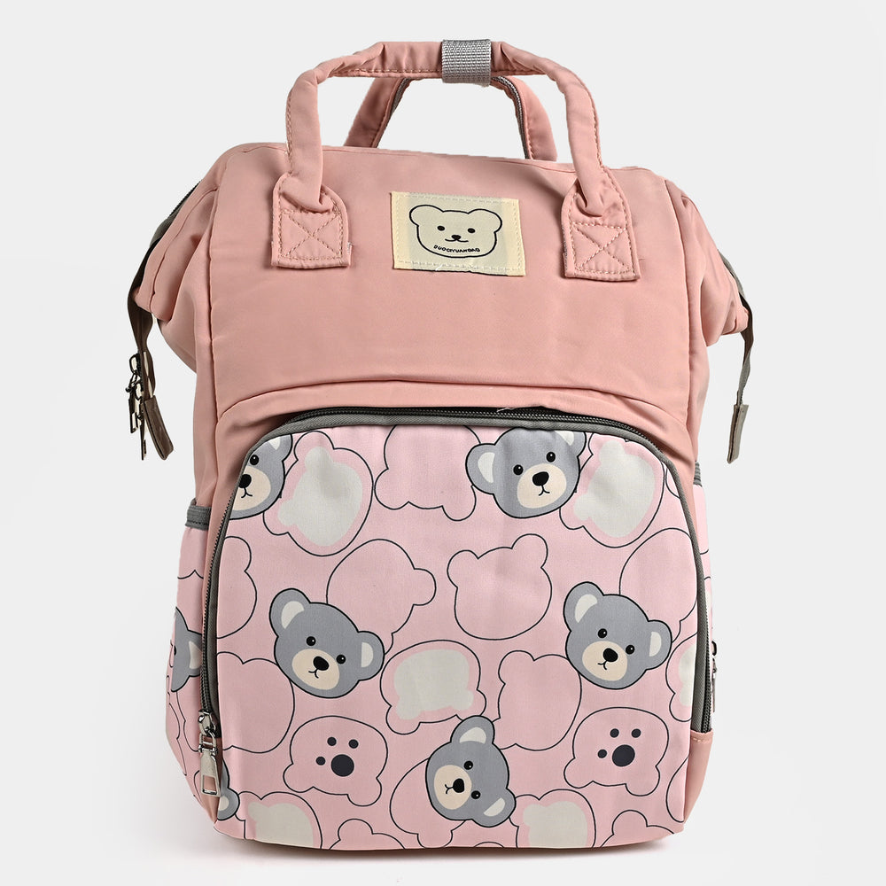 Baby Care Backpack Bears Face