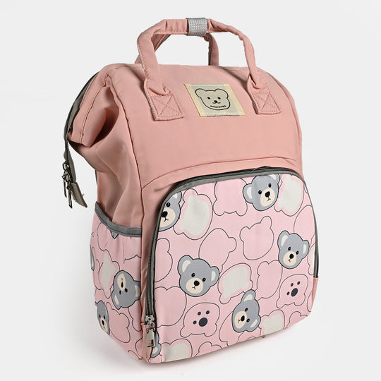 Baby Care Backpack Bears Face