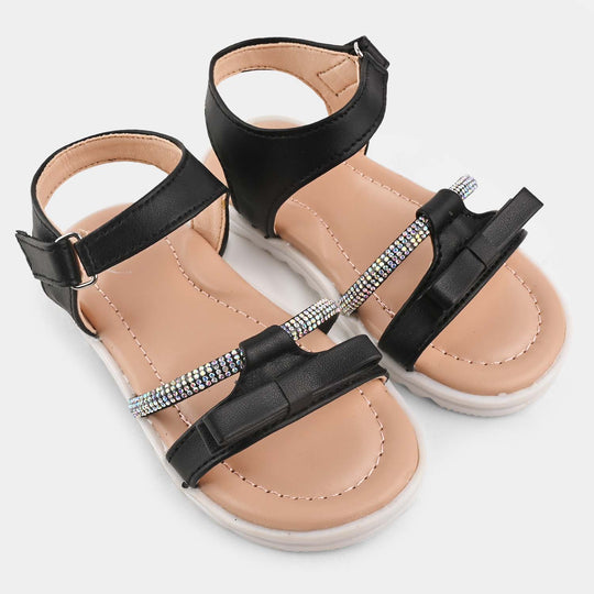 Girls Sandal 1301-BLACK